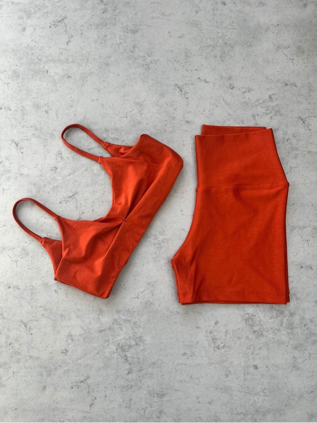 Short Básico + Top Lívia - Compressão Terracota