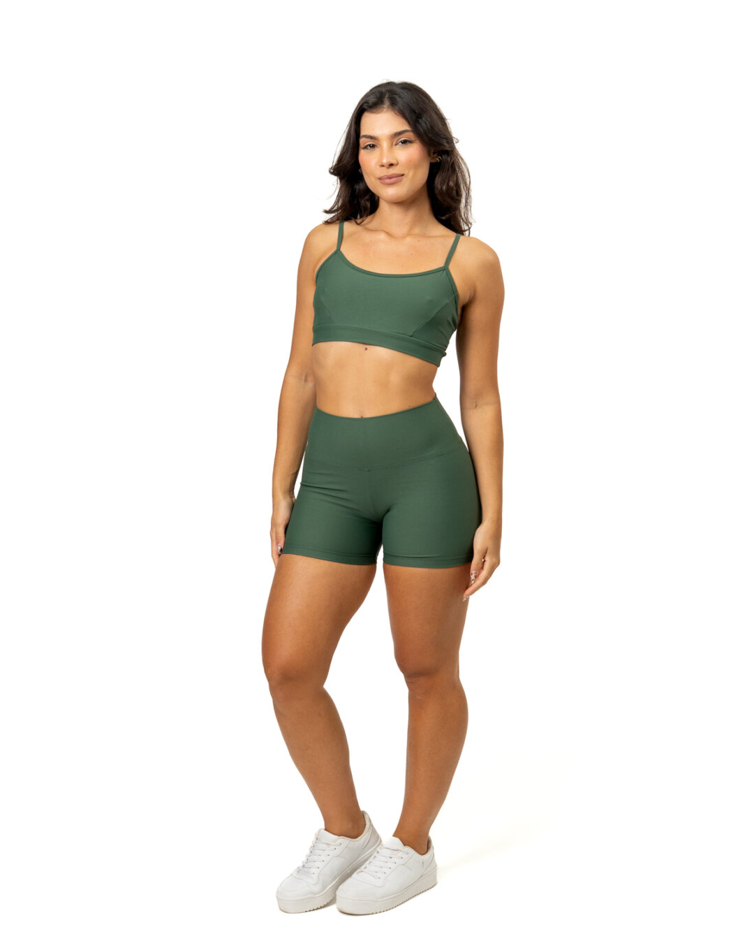 Short Básico + Top Manu - Light Verde Botânical