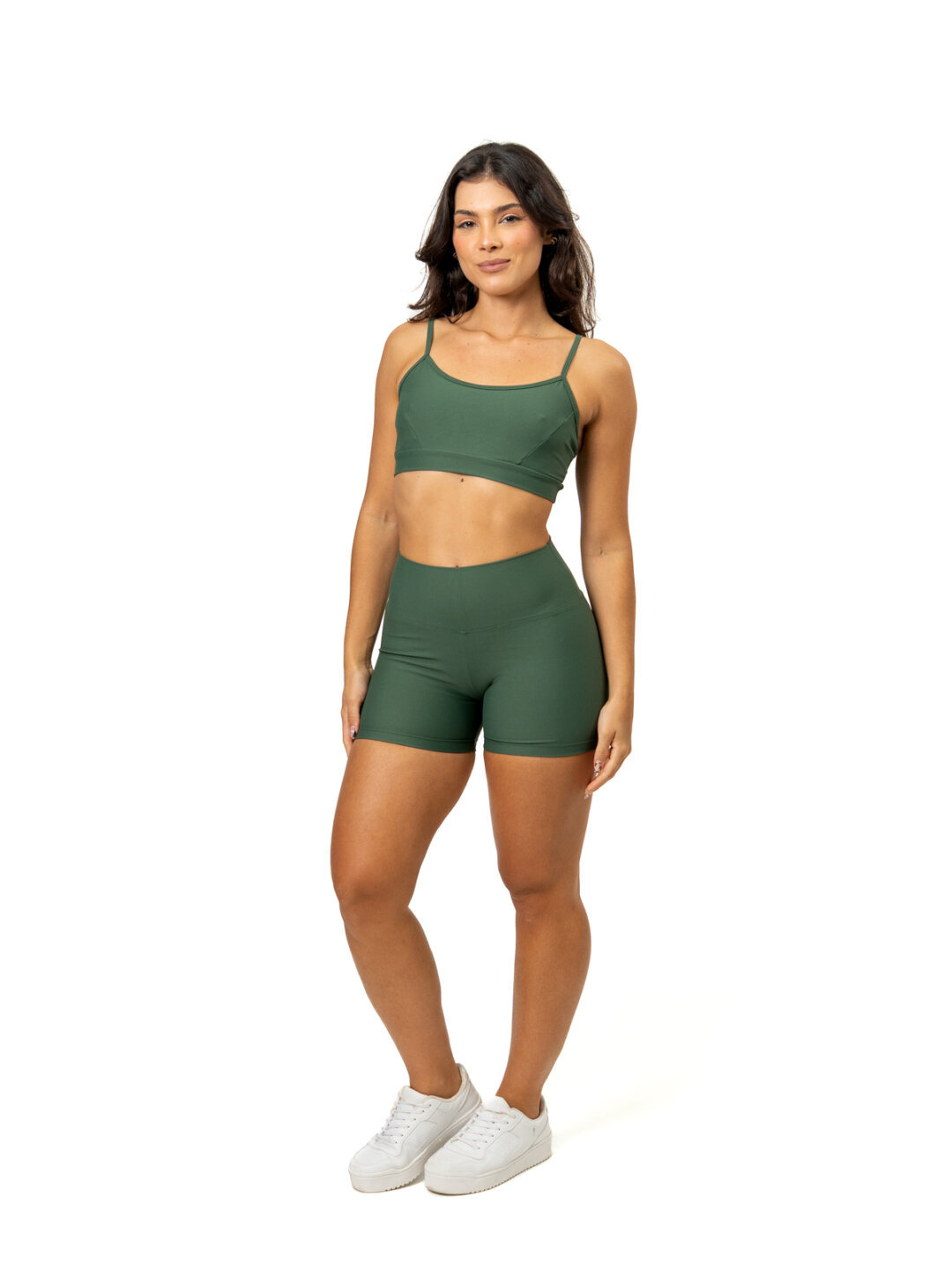 Short Básico + Top Manu - Light Verde Botânical