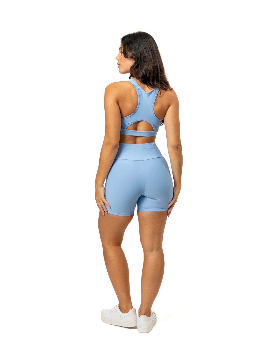 Bermuda c/ Bolso + Top Aline - Light Blue Ice - Image 2