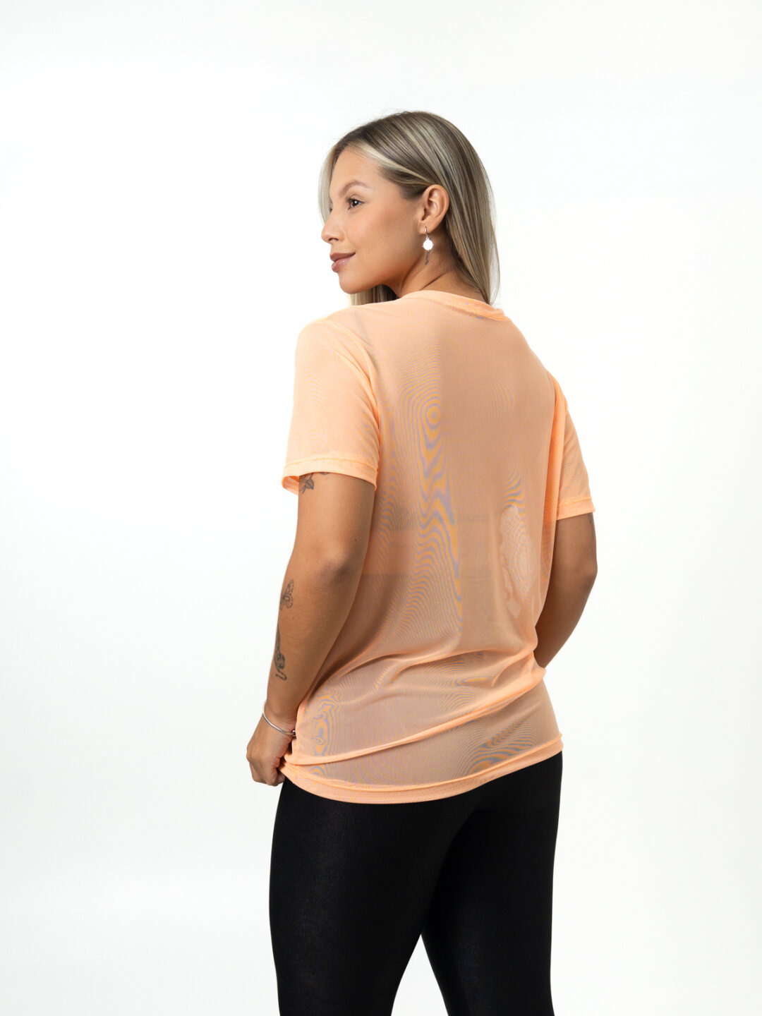 Blusão de Tule - Laranja Neon - Image 2