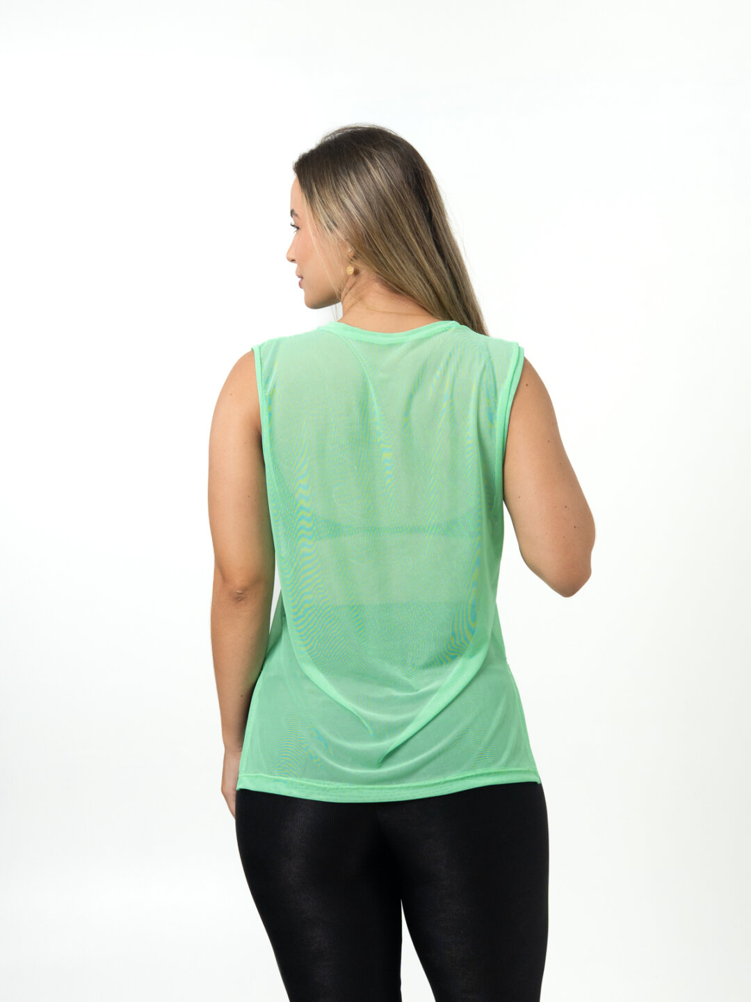 Regata Basic de Tule - Verde Flúor - Image 2