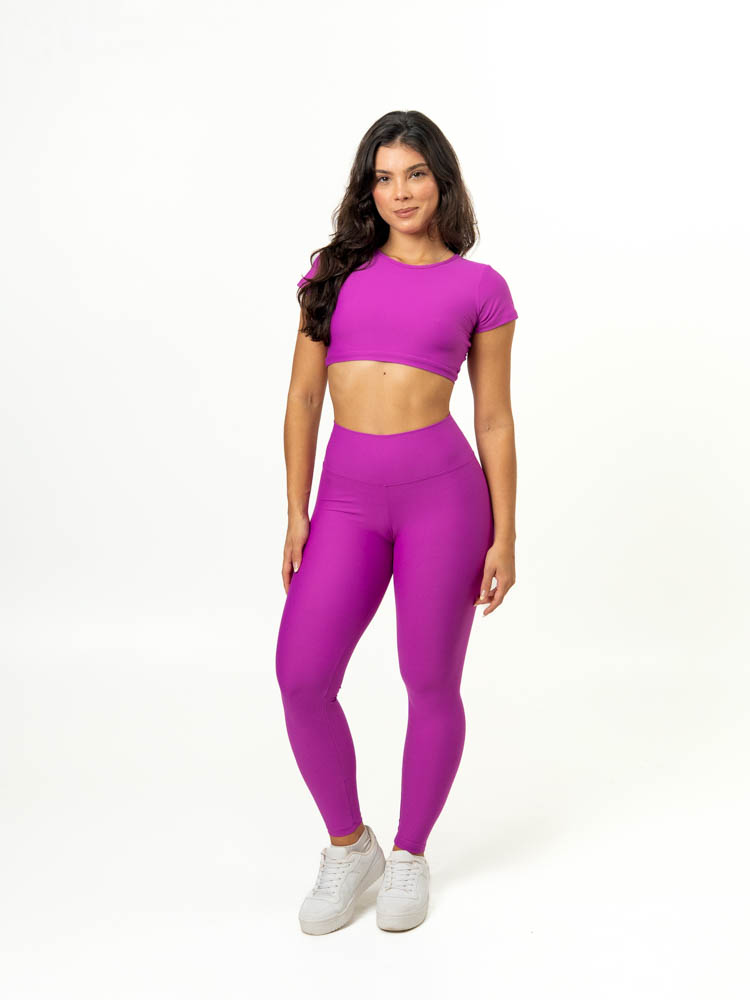 Legging Básica + Top Alice - Light Púrpura