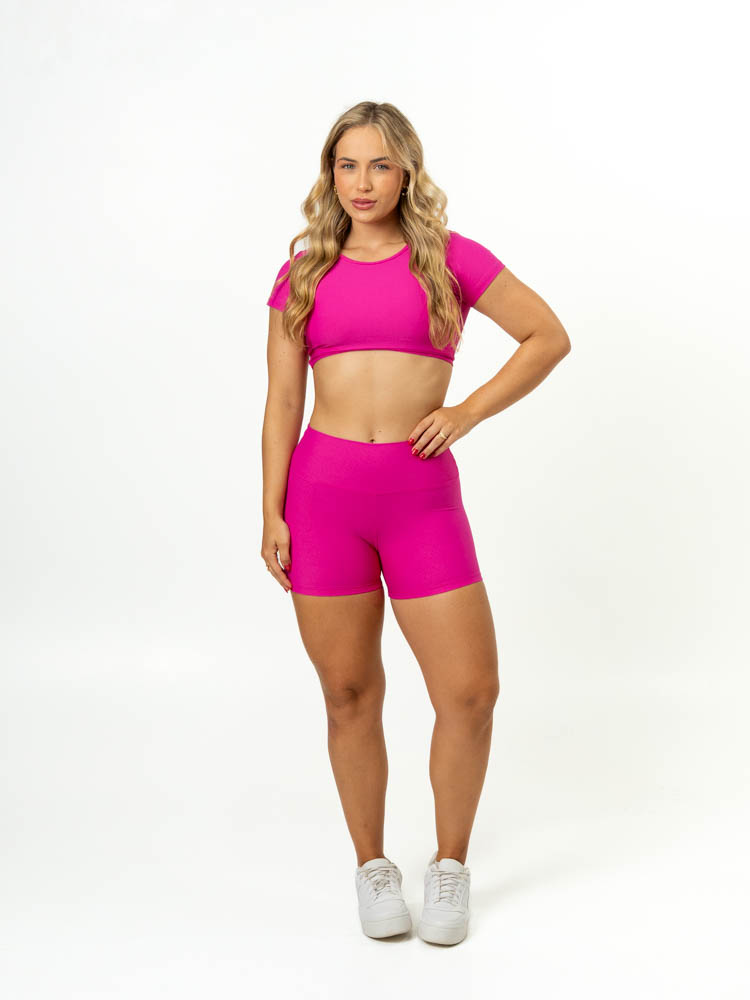 Short Básico + Top Alice - Light Rosa Persa