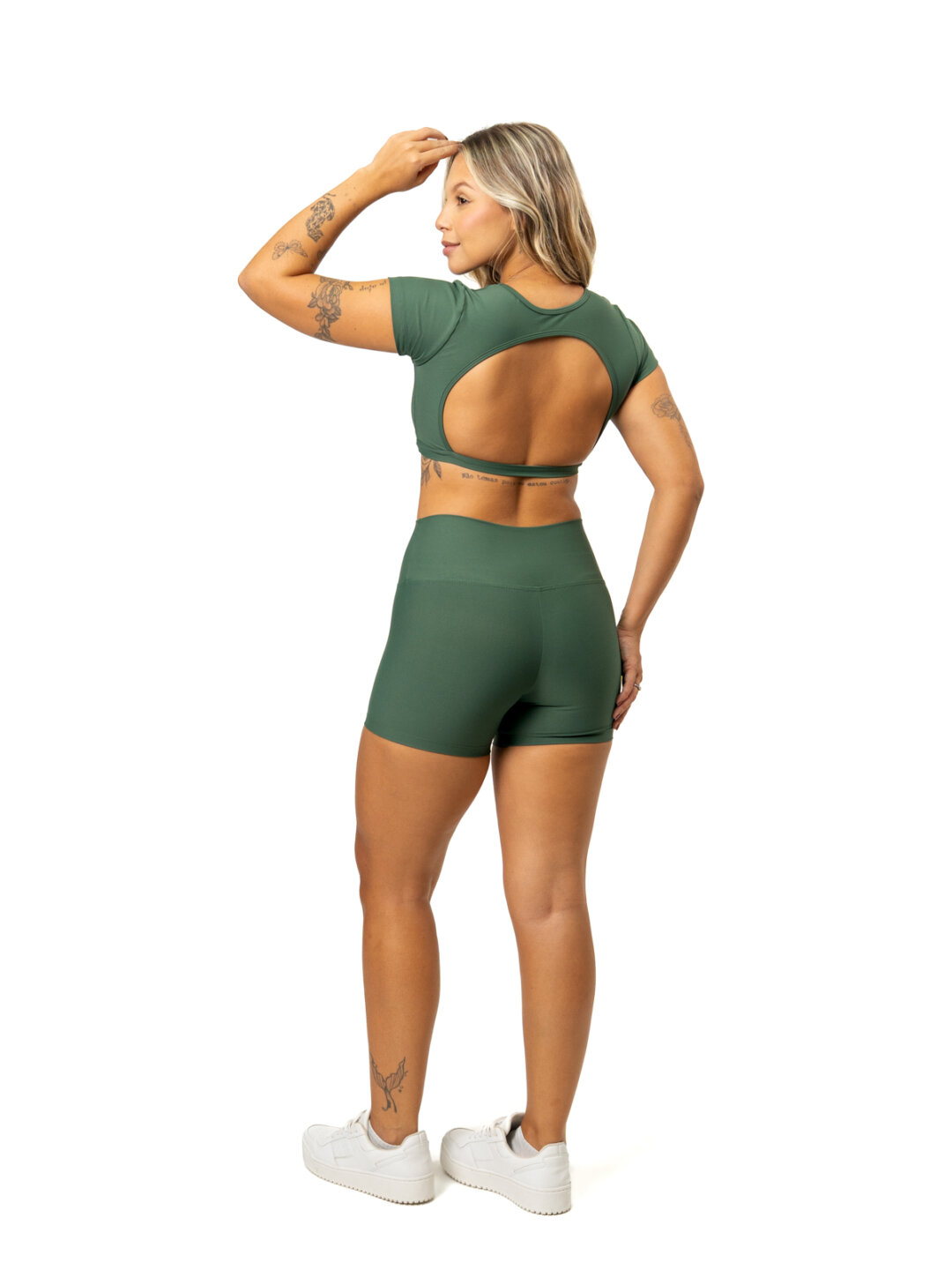 Short Básico + Top Alice - Light Verde Botanical - Image 3