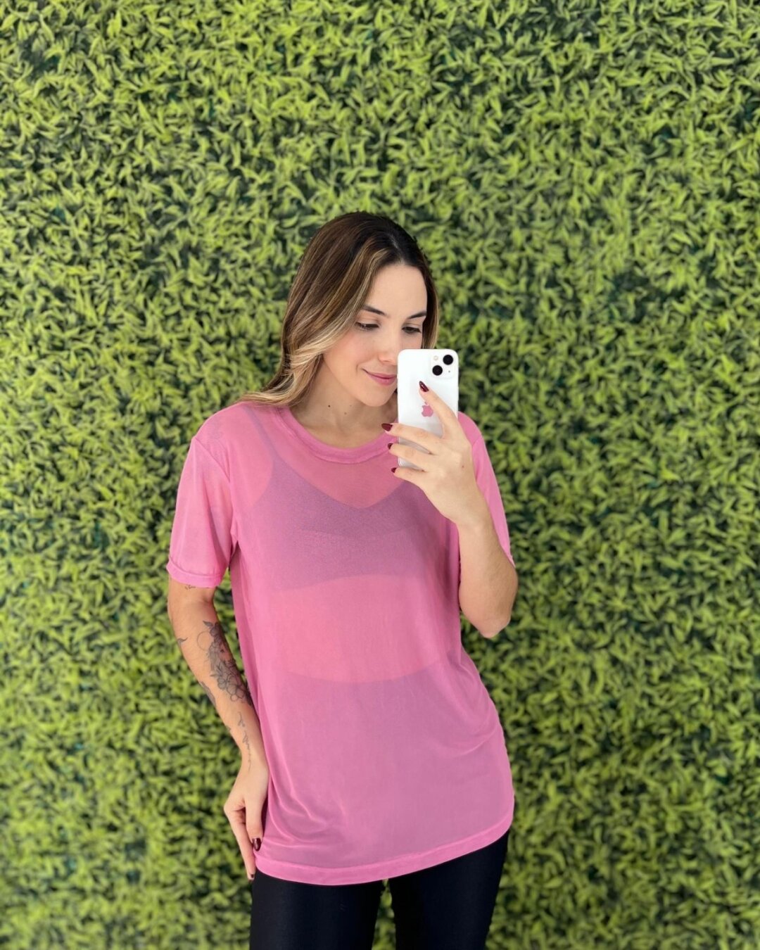 Blusão de Tule - Rosa Iogurte