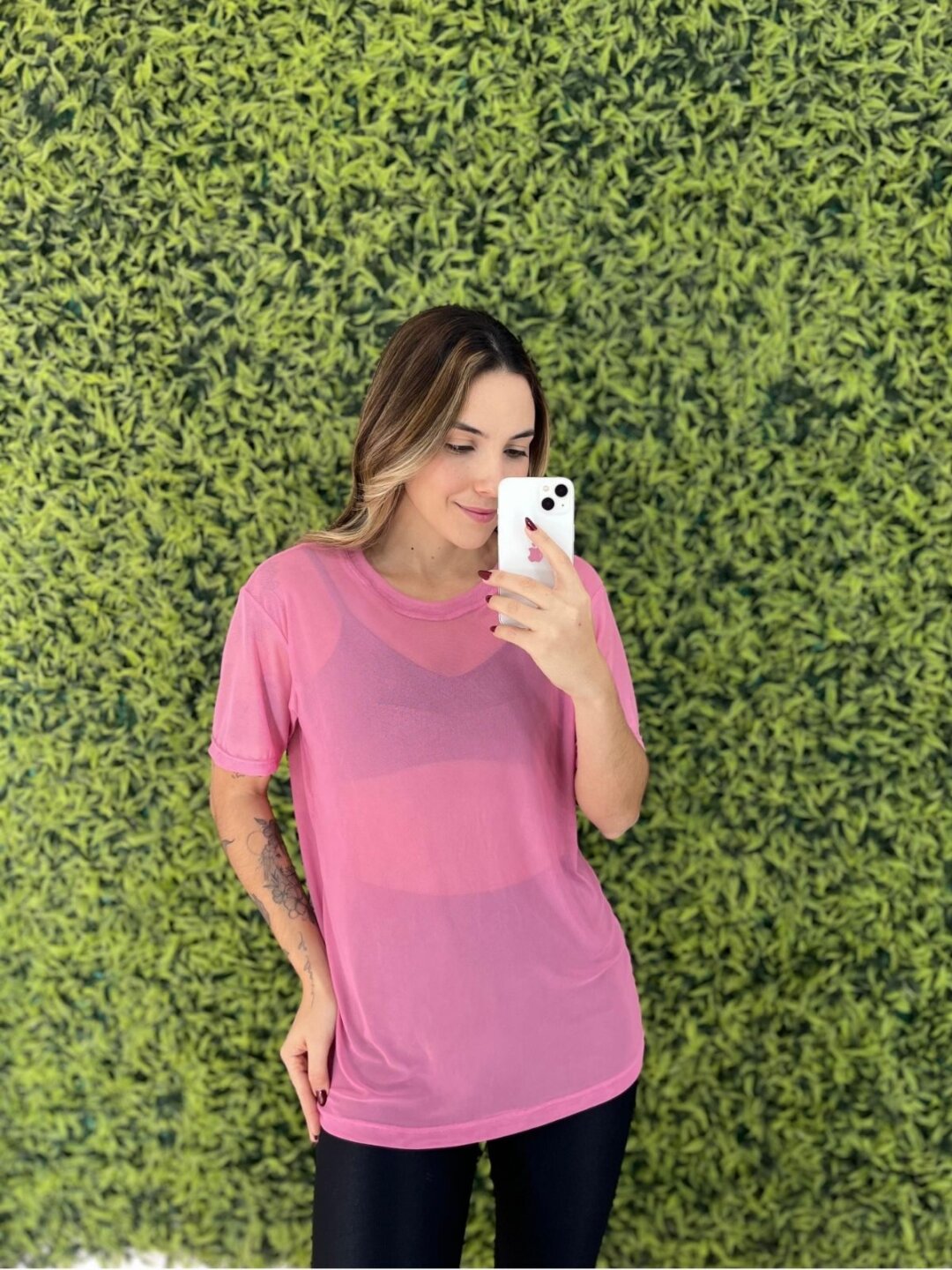 Blusão de Tule - Rosa Iogurte