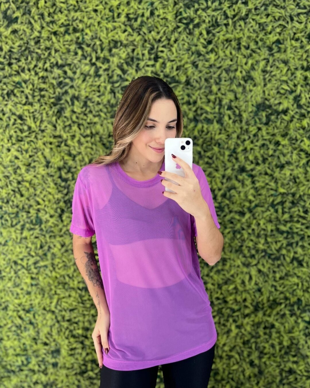 Blusão de Tule - Ypê Roxo