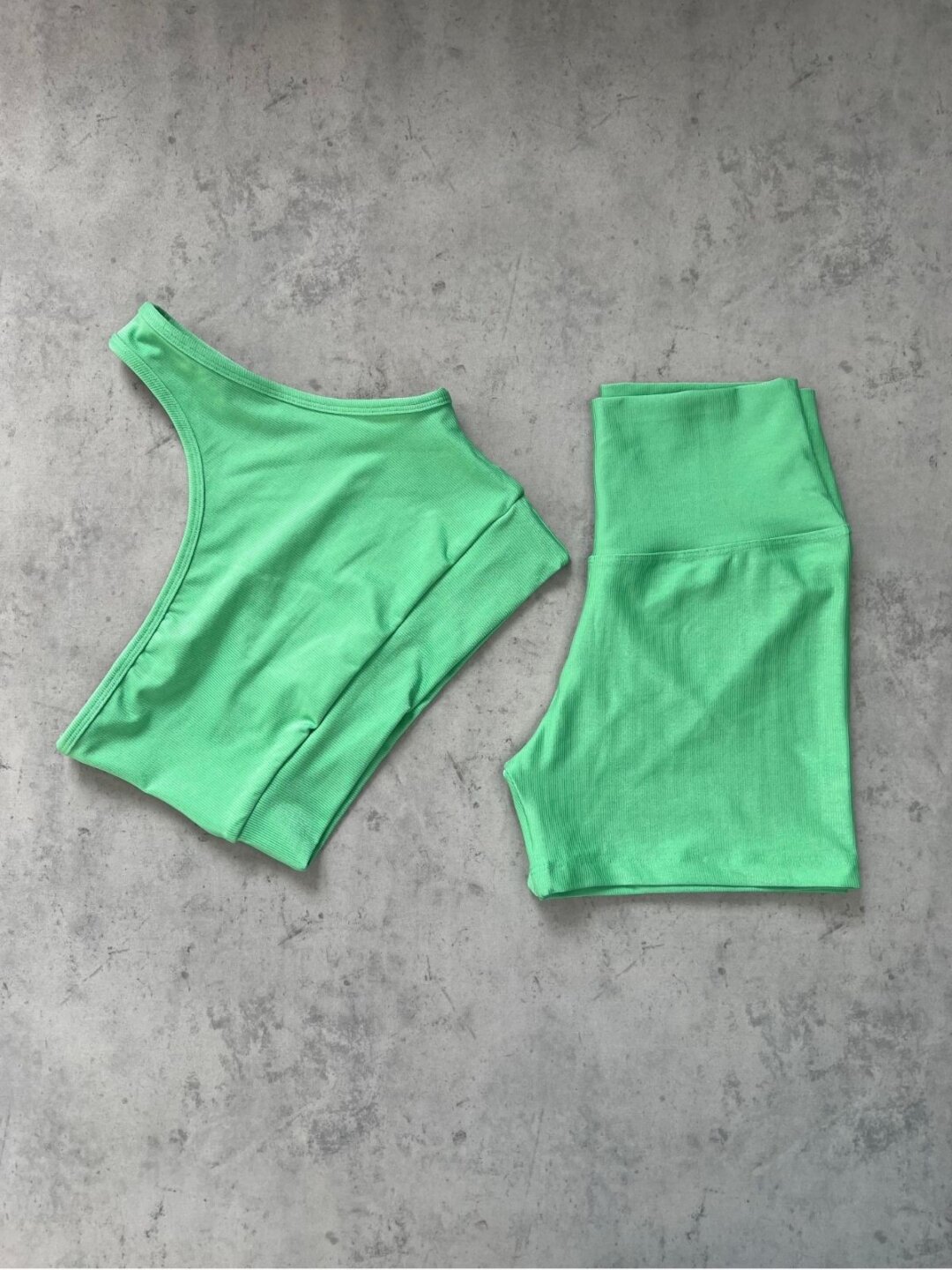Short Básico + Top Sophia – Compressão Verde Erva Doce