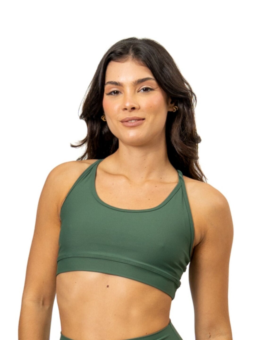 Top Luna Avulso - Light Verde Botanical