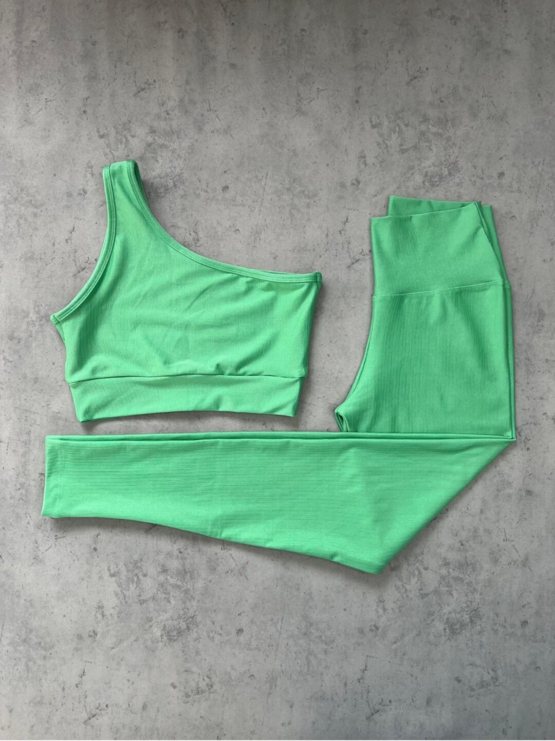 Legging Básica + Top Sophia - Compressão Verde Erva Doce