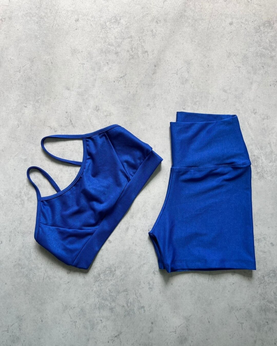 Short Básico + Top Manu – Compressão Azul Royal