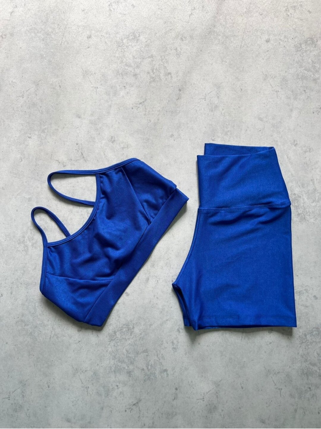 Short Básico + Top Manu – Compressão Azul Royal