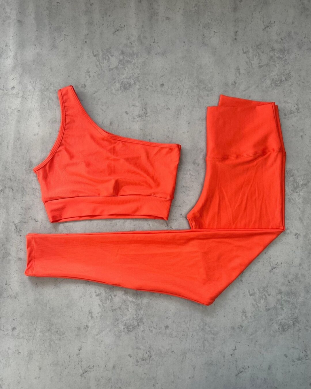 Legging Básica + Top Sophia - Compressão Laranja