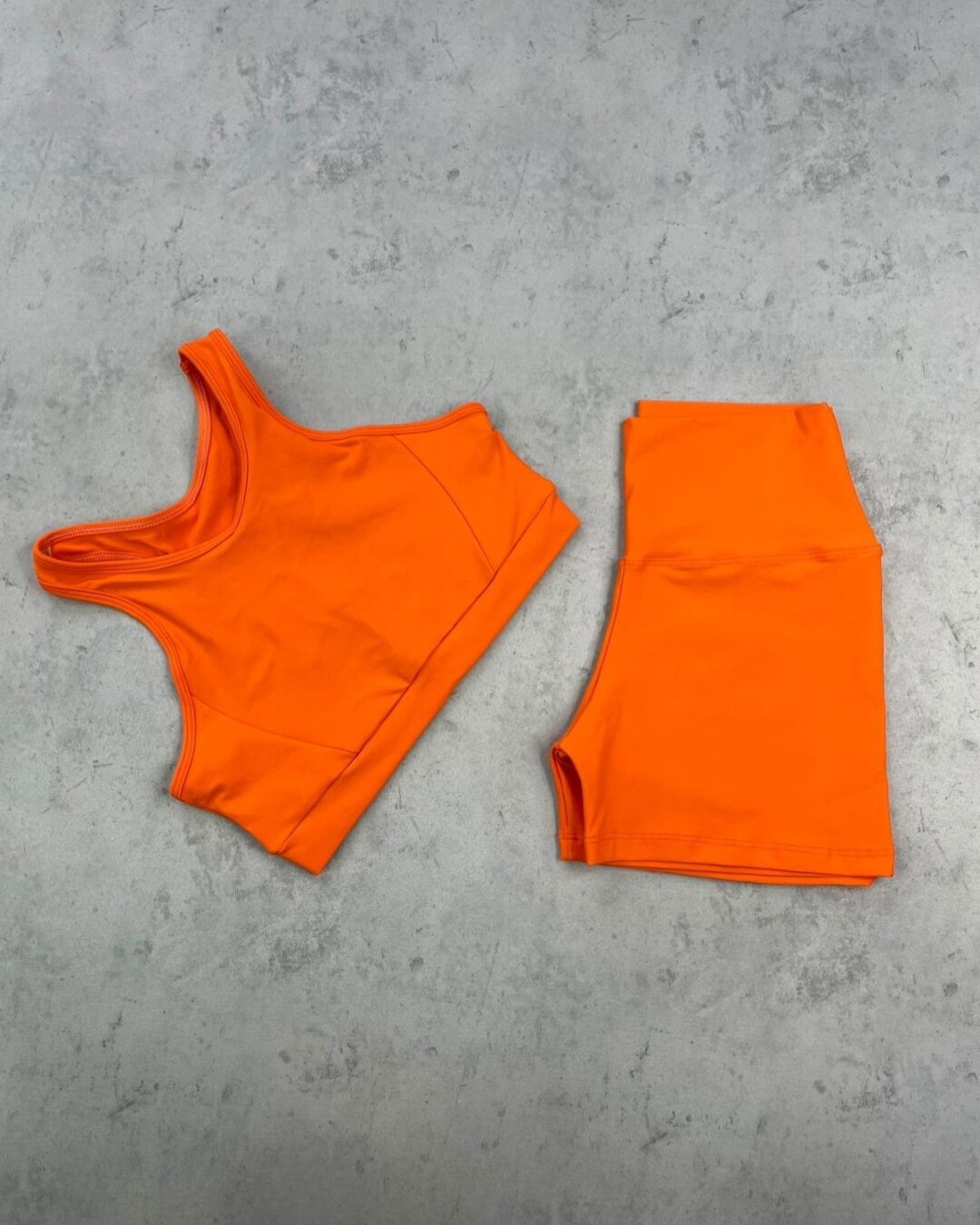 Short Básico + Top Aline - Light Tangerina