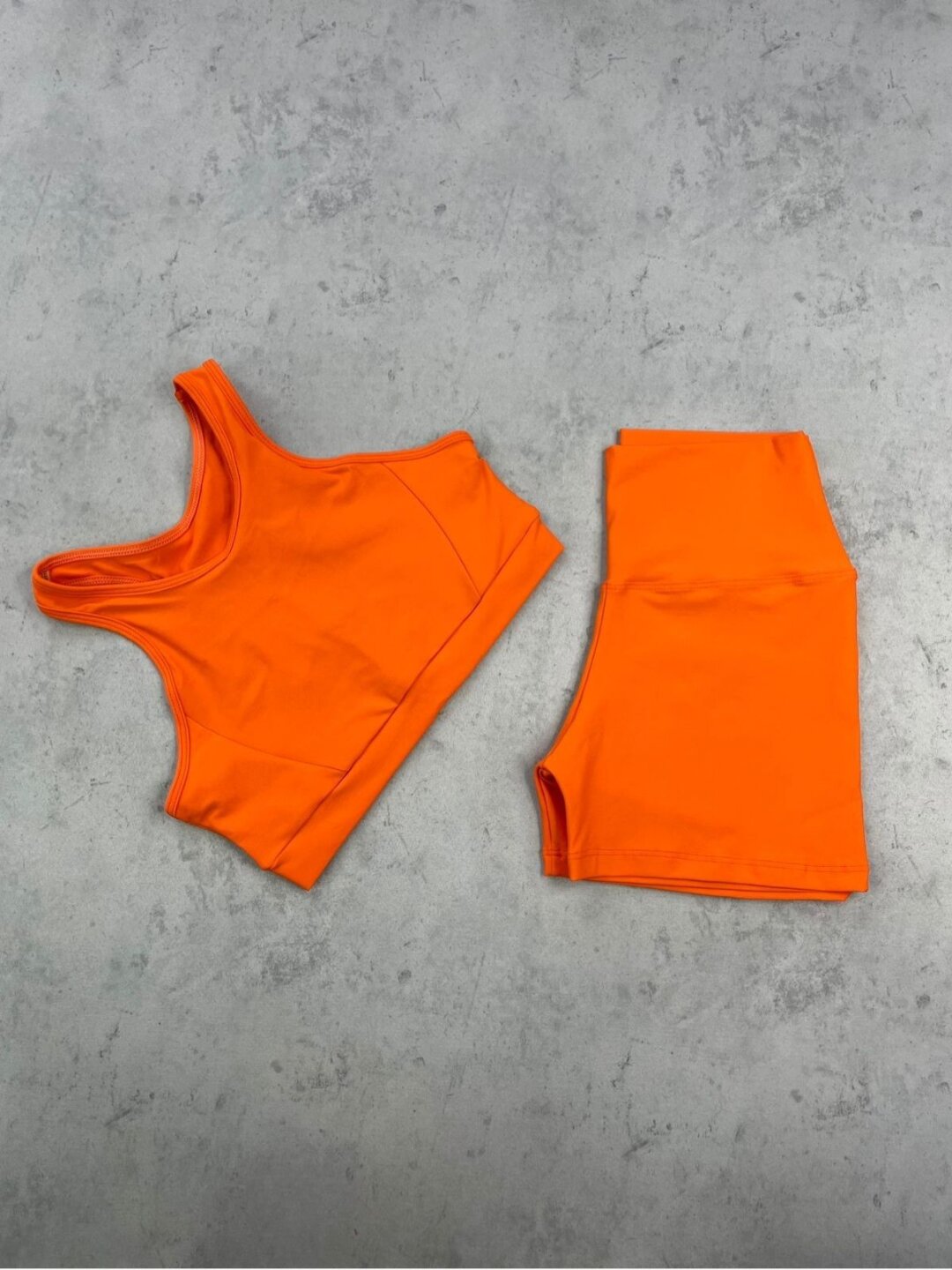 Short Básico + Top Aline - Light Tangerina
