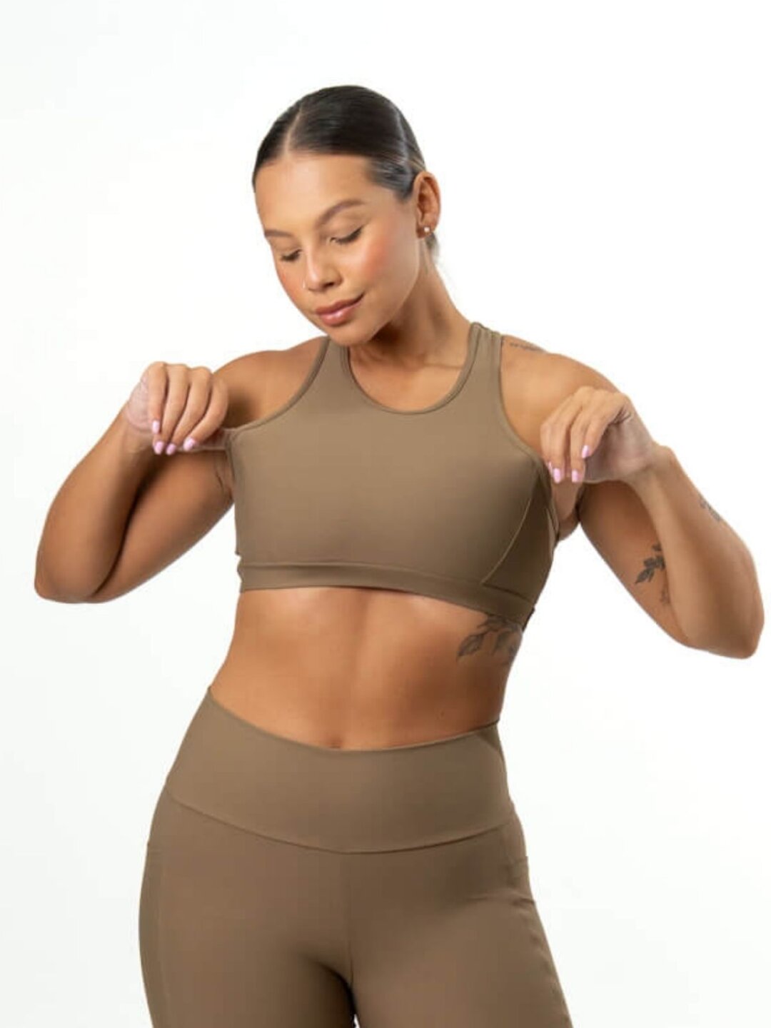 Top Aline Avulso - Light Conhaque