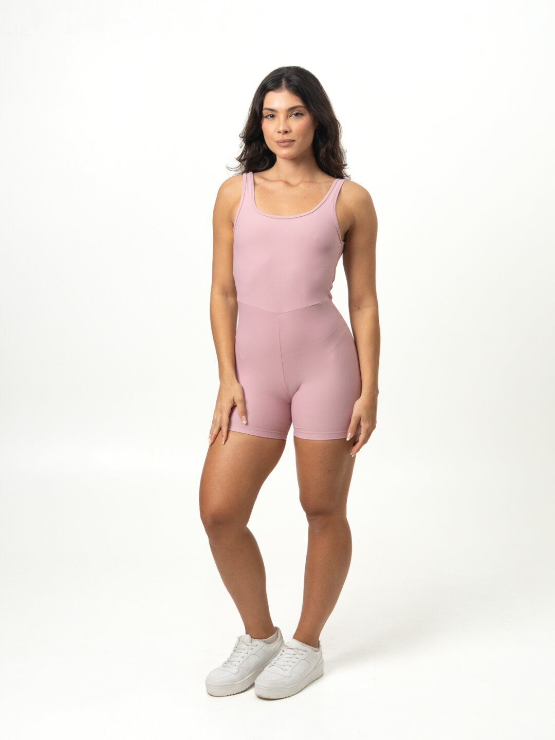 Macaquinho Basic - Light Rosa Blush